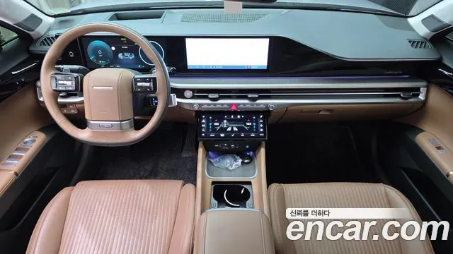 HYUNDAI GRANDEUR HYBRID 2023 — 103 467 км, серебристо-серый, Корея — под ключ — фото 7