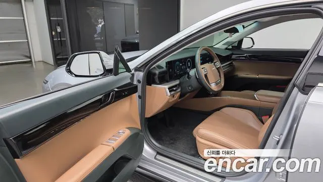 HYUNDAI GRANDEUR HYBRID 2023 — 103 467 км, серебристо-серый, Корея — под ключ — фото 10