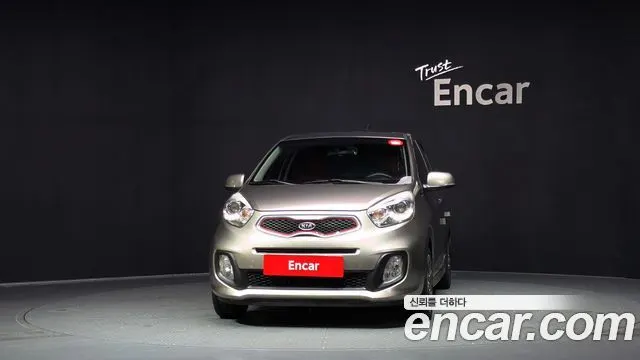 KIA MORNING 2012 — 61 324 км, светло-золотистый, Корея — под ключ — фото 3