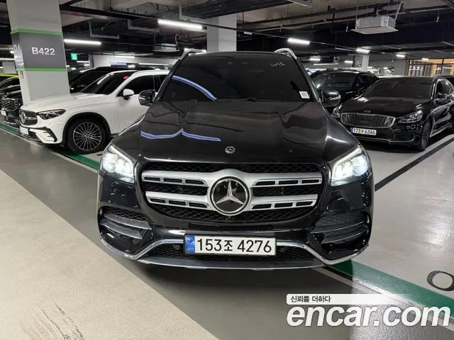MERCEDES-BENZ GLS-CLASS X167 2021 — 103 822 км, чёрный, Корея — под ключ — фото 1