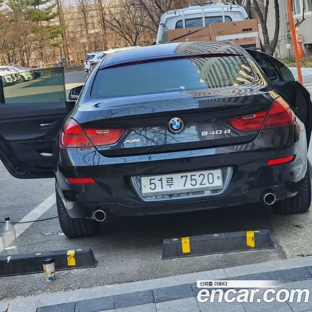 BMW 6 SERIES 2015 — 145 817 км, чёрный, Корея — под ключ — фото 12