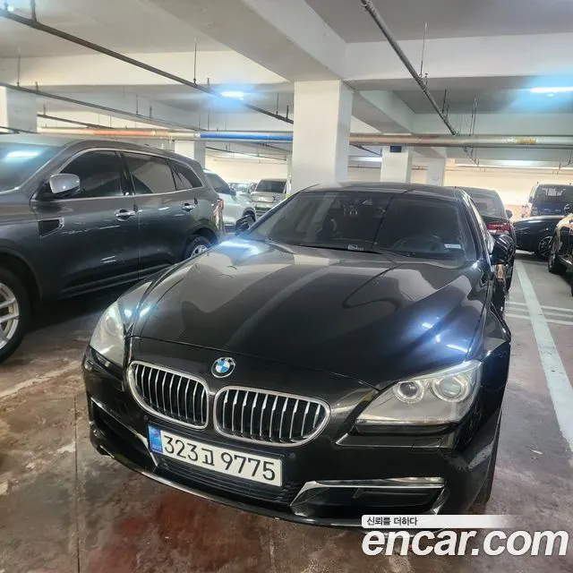 BMW 6 SERIES 2015 — 145 817 км, чёрный, Корея — под ключ — фото 4