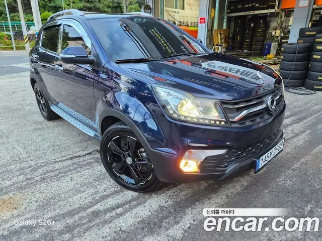 KGM STYLE KORANDO C 2019 — 168 400 км, синий, Корея — под ключ — фото 1