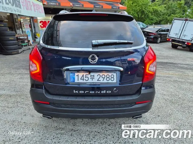 KGM STYLE KORANDO C 2019 — 168 400 км, синий, Корея — под ключ — фото 4