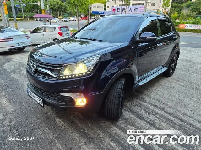 KGM STYLE KORANDO C 2019 — 168 400 км, синий, Корея — под ключ — фото 9