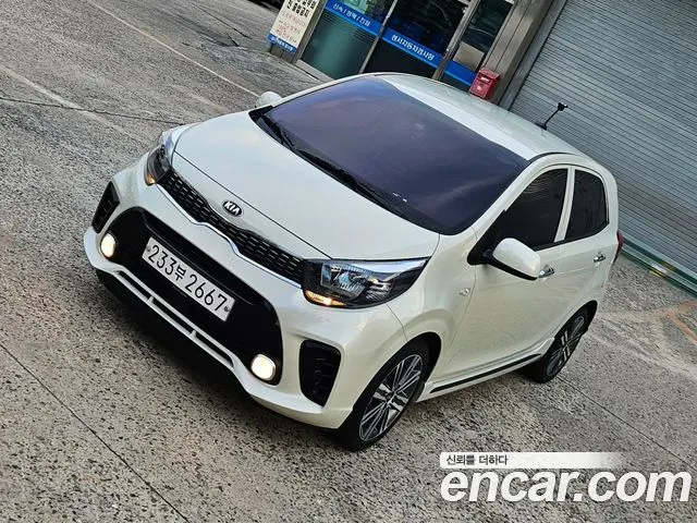 KIA MORNING 2018 — 41 253 км, белый-перламутр, Корея — под ключ — фото 6