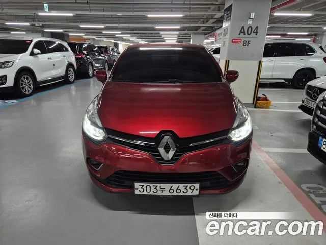 RENAULT KOREA CLIO 2019 — 42 000 км, красный, Корея — под ключ — фото 2