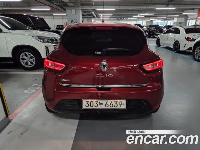 RENAULT KOREA CLIO 2019 — 42 000 км, красный, Корея — под ключ — фото 3