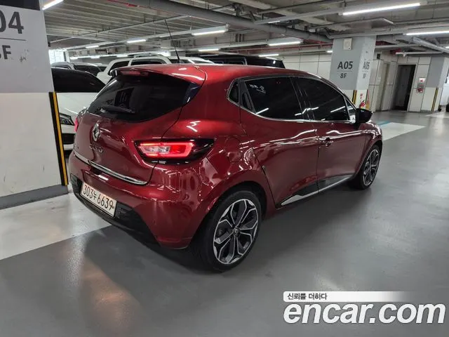 RENAULT KOREA CLIO 2019 — 42 000 км, красный, Корея — под ключ — фото 4