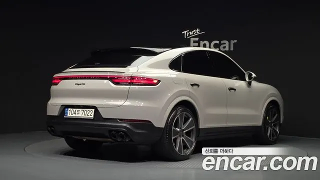 PORSCHE CAYENNE 2021 — 70 265 км, серебристо-серый, Корея — под ключ — фото 2