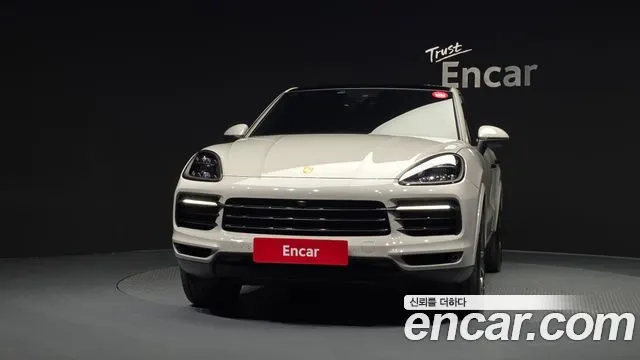 PORSCHE CAYENNE 2021 — 70 265 км, серебристо-серый, Корея — под ключ — фото 3