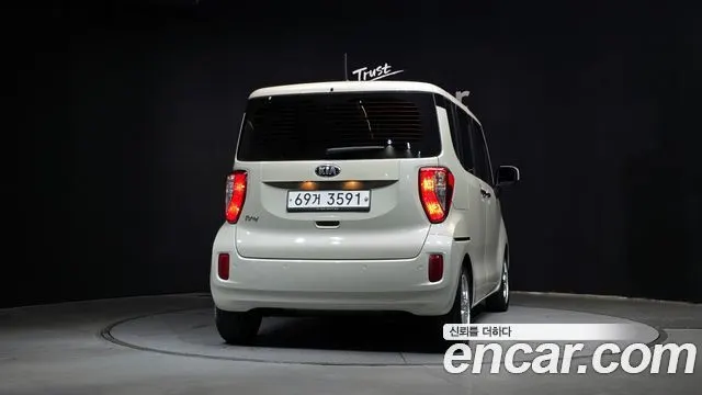 KIA RAY 2016 — 31 677 км, белый-перламутр, Корея — под ключ — фото 4