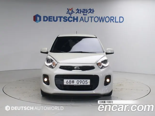 KIA MORNING 2016 — 86 164 км, белый-перламутр, Корея — под ключ — фото 11