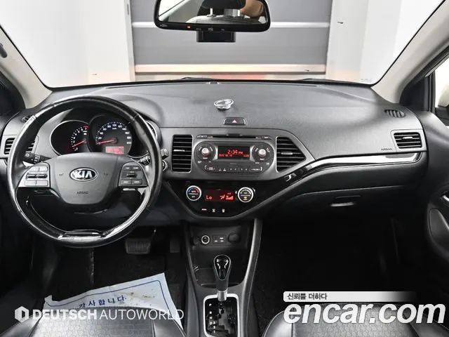 KIA MORNING 2016 — 86 164 км, белый-перламутр, Корея — под ключ — фото 6
