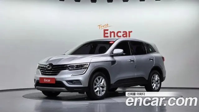 RENAULT KOREA QM6 2017 — 112 029 км, серебристо-серый, Корея — под ключ — фото 1