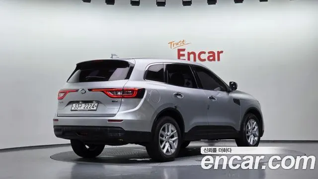 RENAULT KOREA QM6 2017 — 112 029 км, серебристо-серый, Корея — под ключ — фото 2