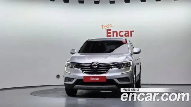 RENAULT KOREA QM6 2017 — 112 029 км, серебристо-серый, Корея — под ключ — фото 3