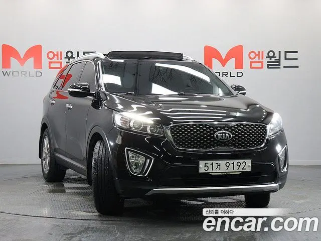KIA SORENTO 2015 — 207 368 км, чёрный, Корея — под ключ — фото 2