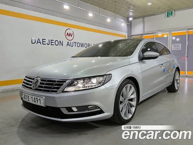 VOLKSWAGEN CC 2012 — 238 075 км, серебристый, Корея — под ключ — фото 12