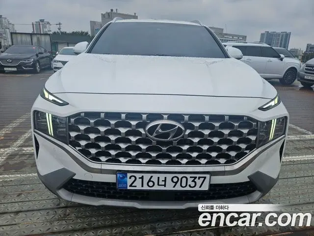 HYUNDAI SANTA FE 2022 — 102 310 км, белый, Корея — под ключ — фото 11