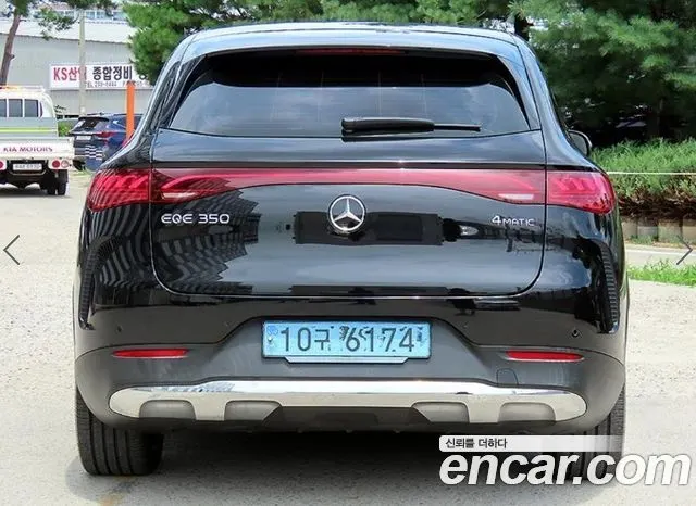 MERCEDES-BENZ EQE SUV X294 2023 — 62 529 км, чёрный, Корея — под ключ — фото 4