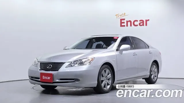 LEXUS ES350 2009 — 37 142 км, серебристо-серый, Корея — под ключ — фото 1