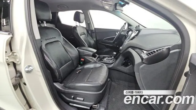 HYUNDAI SANTA FE 2013 — 154 099 км, белый-перламутр, Корея — под ключ — фото 11