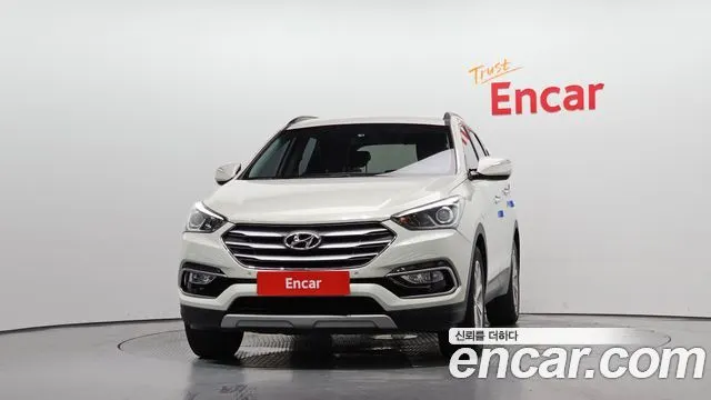 HYUNDAI SANTA FE 2013 — 154 099 км, белый-перламутр, Корея — под ключ — фото 3