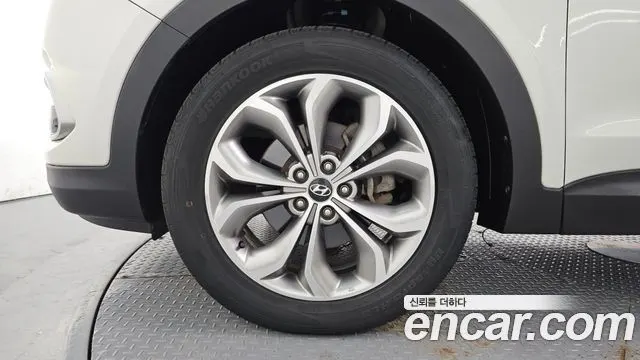 HYUNDAI SANTA FE 2013 — 154 099 км, белый-перламутр, Корея — под ключ — фото 5