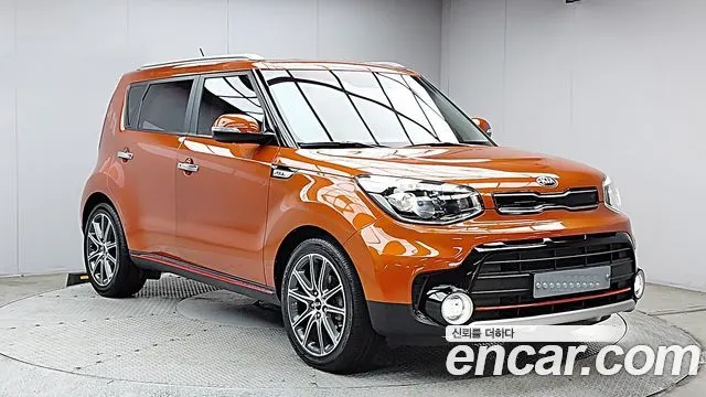 KIA SOUL 2017 — 49 662 км, оранжевый, Корея — под ключ — фото 3