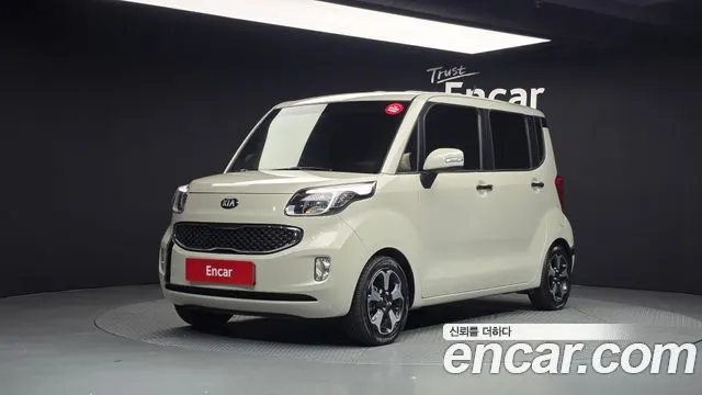 KIA RAY 2016 — 122 444 км, белый-перламутр, Корея — под ключ — фото 1
