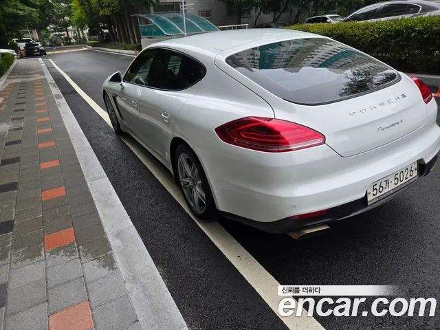 PORSCHE PANAMERA 2014 — 51 600 км, белый, Корея — под ключ — фото 2