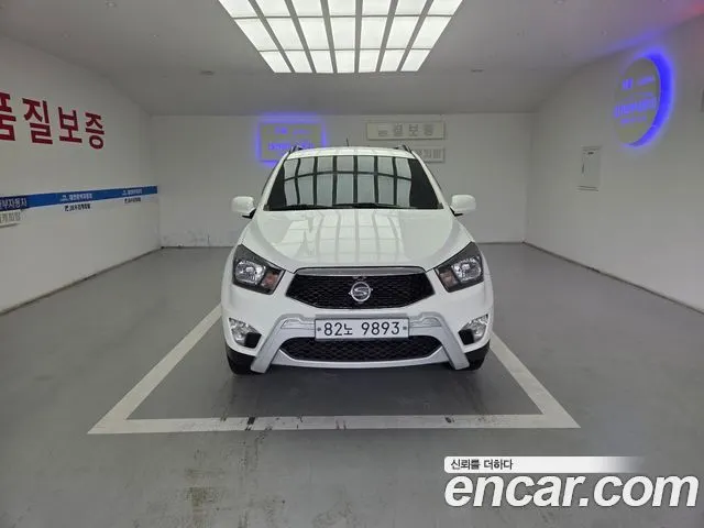 KGM KORANDO SPORTS 2016 — 137 630 км, белый, Корея — под ключ — фото 11