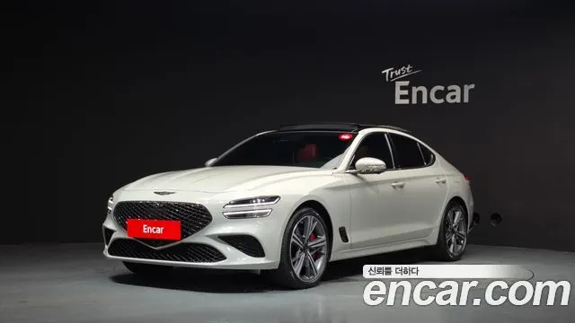GENESIS G70 2024 — 35 739 км, серебристо-серый, Корея — под ключ — фото 1