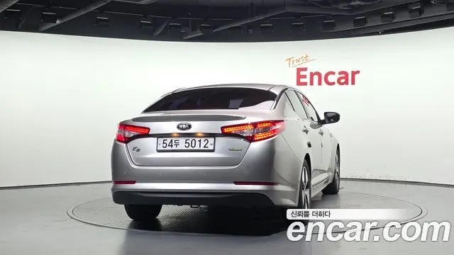 KIA K5 HYBRID 2013 — 237 004 км, серебристо-серый, Корея — под ключ — фото 4
