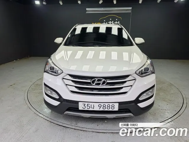 HYUNDAI SANTA FE 2015 — 90 127 км, белый, Корея — под ключ — фото 6