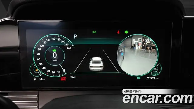 HYUNDAI GRANDEUR HYBRID 2023 — 73 974 км, серый, Корея — под ключ — фото 8