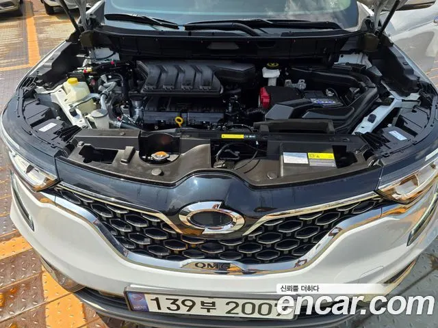 RENAULT KOREA QM6 2021 — 40 777 км, белый-перламутр, Корея — под ключ — фото 2