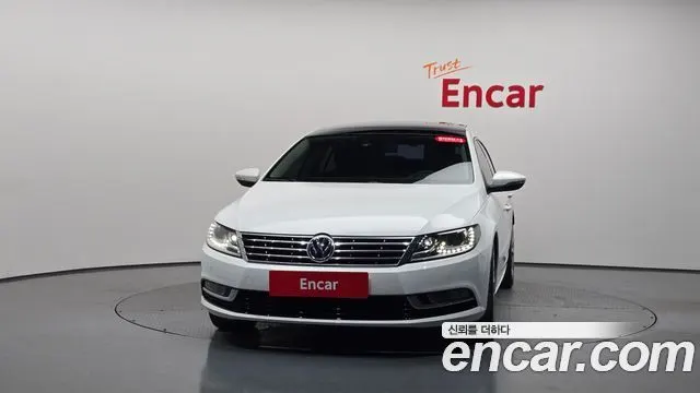 VOLKSWAGEN CC 2015 — 110 870 км, белый, Корея — под ключ — фото 3
