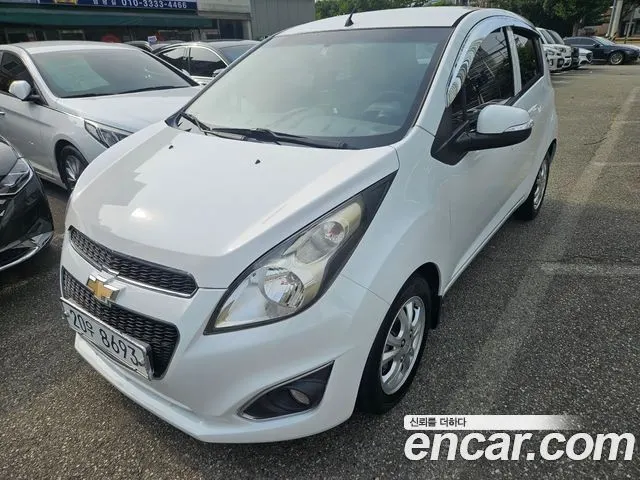 CHEVROLET SPARK 2014 — 92 312 км, белый, Корея — под ключ — фото 2