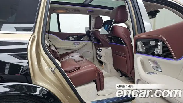 MERCEDES-BENZ GLS-CLASS X167 2023 — 2 495 км, золотистый, Корея — под ключ — фото 12