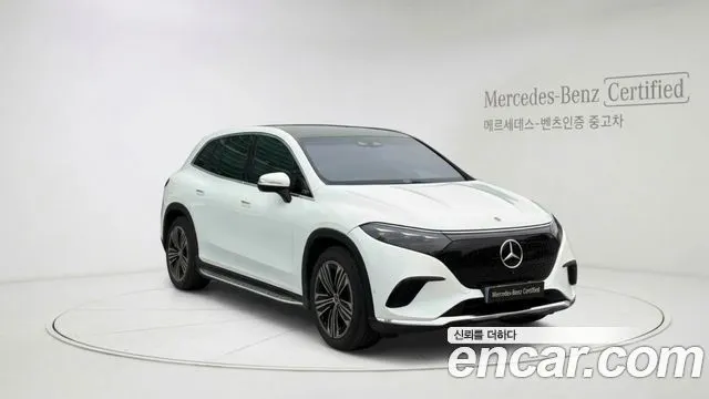 MERCEDES-BENZ EQS SUV X296 2025 — 23 792 км, белый, Корея — под ключ — фото 1