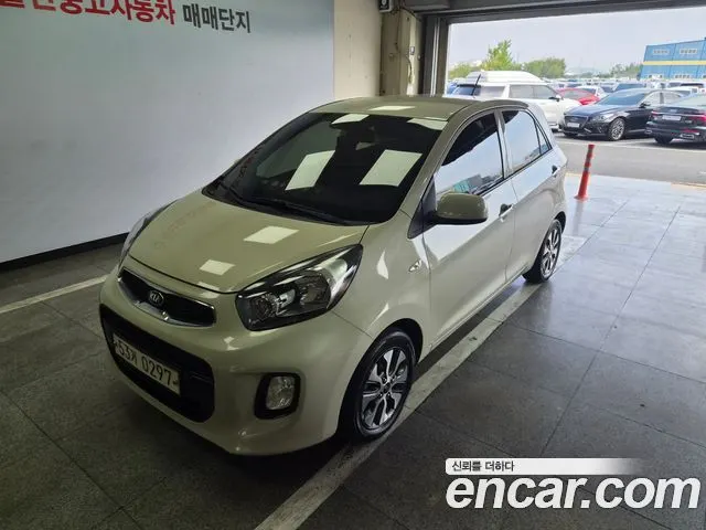 KIA MORNING 2016 — 49 847 км, белый-перламутр, Корея — под ключ — фото 2