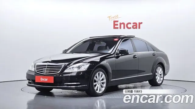MERCEDES-BENZ S-CLASS W221 2010 — 239 127 км, чёрный, Корея — под ключ — фото 1
