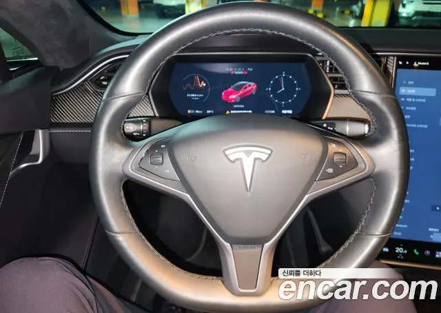 TESLA MODEL S 2019 — 89 700 км, красный, Корея — под ключ — фото 8