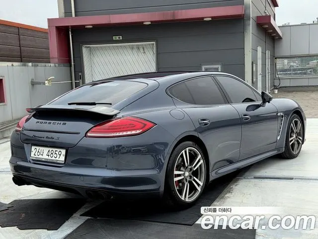 PORSCHE PANAMERA 2010 — 142 842 км, синий, Корея — под ключ — фото 5