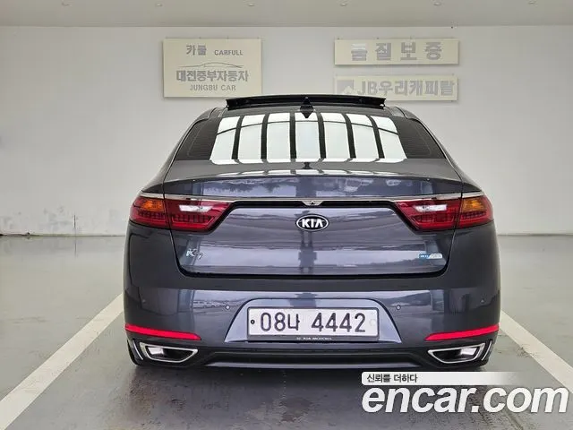 KIA K7 HYBRID 2017 — 143 725 км, серый, Корея — под ключ — фото 4
