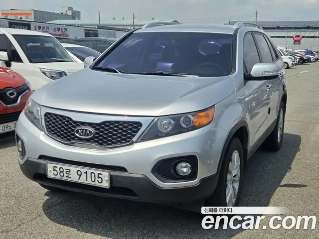 KIA SORENTO R 2010 — 226 025 км, серебристый, Корея — под ключ — фото 1