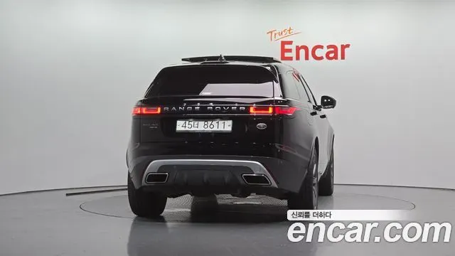 LAND ROVER RANGE ROVER VELAR 2018 — 59 633 км, чёрный, Корея — под ключ — фото 4