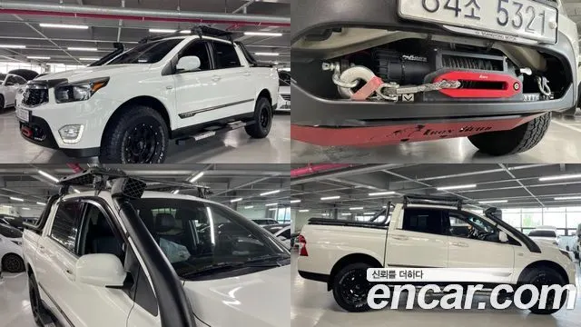 KGM KORANDO SPORTS 2017 — 134 100 км, белый, Корея — под ключ — фото 1